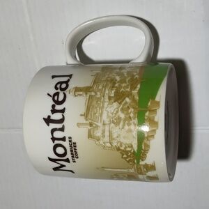 Starbucks Montreal Mug Coffee Global Icon City Collector Series 16 fl oz 2009